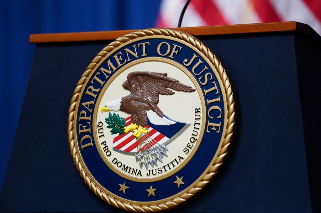 Department of Justice logo